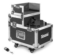 beamz Professional HZ3000 DMX Haze Machine - High Output Continuous Oil-Based Hazer Machine for DJ Stage Theatre Live Events, Flight Case Design, Wireless Remote