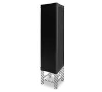 beamz Professional P30 Truss Tower Black Lycra Cover 1.0m - Stretchable Flame-Retardant Fabric Covers Four Sides DJ Light Podium & Plinth Event Stand Accessory