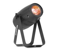 BeamZ PS60W 4-in-1 LED Pin Spot Light with DMX - 60W | 4-in-1 LED, stepped dimming, strobe 1-13Hz, locking power connector, onboard memory