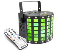 BeamZ Radical II LED Derby Light with Strobe Effect & Party Laser Magic