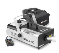 beamz S1500 DMX Smoke Machine and Soft Case, Professional DJ Smoke Machine Bundle, 1500W Stage Smoke Machine with DMX Control, Disco Fog Machine for Events, Parties and Venues