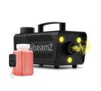 beamz S553L Smoke Machine with Light, 3 RGB LEDs, Wireless Remote, Fast Warm-Up, Disco Party Fog Maker, Halloween Effect Equipment for Parties, Events and DJ Stage