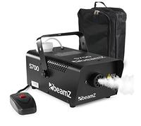 beamz S700 Smoke Machine 700W Fog Effect with Wired Remote Control & Durable GearSak Carry Bag - DJ Party Disco Events Atmospheric Mist Maker Kit