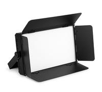 beamz SFP100 LED Panel Softbox - 100W CW/WW Adjustable Studio Light for Photography & Video, Flicker-Free Dimming, Convection Cooling, Barn Doors, Soft Panel Lighting