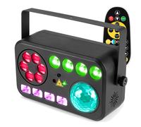 BeamZ Shimmer2 LED Multi DJ Light - Par, UV, Strobe, Laser and Pattern Effect