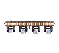 BeamZ ShowBar GO Edge DJ Moving Head Light Bar with LED Wash, Ring Eye & Strobe
