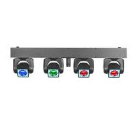 BeamZ ShowBar GO Shine DJ Moving Head Stage Light Bar with LED Ring Eye Candy