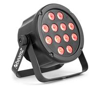 BeamZ SlimPar35 DMX LED Par Can Light - 12x 3W RGB Stage Lighting