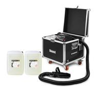 beamz SNOW5000 Professional Snow Machine on Wheels with 10m Hose and 40L Concentrated Fluid