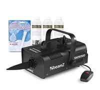 beamz SNOW900 Fake Snow Machine with 15L Fluid, Indoor Snow Effect Maker for Parties, Events and Celebrations, Realistic Winter Themed Atmosphere Creation
