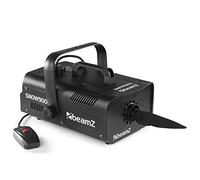 beamz SNOW900 Foam Snow Machine, High-Power Artificial Snow Maker for DJ Events, Disco, Clubs and Theme Parties, Compact Indoor/Outdoor Use with Water-Based Fluid