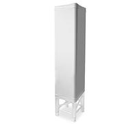 beamz White Lycra Truss Sleeve Cover - 100x30x30cm | Stretch Fabric for Truss Display | Professional Event Lighting & Stage Decor | Easy Fit, Stylish Finish for DJ Booths, Weddings, Parties