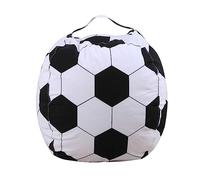 Bean Bag Chair Cover - Multi-Purpose Soft Cloth Storage Bag for Toys and Football - Comfy Lazy Lounger (No Filling)