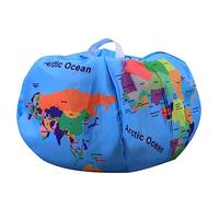 Bean Bag Chair Cover - Multi-Purpose Soft Cloth Storage Bag for Toys and Football - Comfy Lazy Lounger (No Filling)