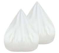 Bean Bag Chair Inner Liner Replacement, Removable and Washable Lazy Sofa Inner Liner with Zipper, No Filler Bean Bag Cover for Living Room Dorm Room Playroom (2pcs, 39.4 x 47.2 Inch)