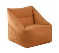 Bean Bag Chair Sofa - Portable Leather Design with Armrests for Ultimate Comfort and Relaxation