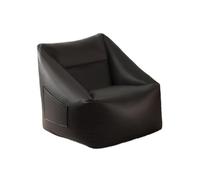 Bean Bag Chair Sofa - Portable Leather Design with Armrests for Ultimate Comfort and Relaxation