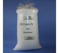 Bean Bag Filling Refill Booster Polystyrene Extra Beads Top Up Bag Beans Balls Various Sizes (20 Cubic Feet)