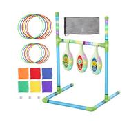 Bean Bag Game - Outdoor Launch Game - Portable Cornhole Set - Target Panels, Lightweight Design, Easy to Carry | Launch of the Beans for Kids the Picnic on