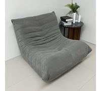 Bean Bag Sofa Chair - Portable Floor Sofa with Memory Foam Compression for Living Room, Bedroom, Apartment, and Office