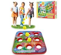 Bean Bags Kids Throwing Target Ball Game Inflatable Game for Children Party Outdoor Play Summer Bag Toss Games for Kids (2 in 1 Target Game)