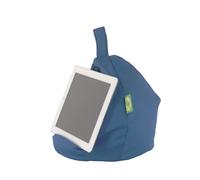 Bean Lazy French Blue iPad, eReader & Book Mini Bean Bag in Mid Blue Bean Lazy Mid Blue