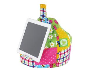 Bean Lazy Ladybird Patchwork iPad, eReader & Book Mini Bean Bag Bean Lazy Multicolor