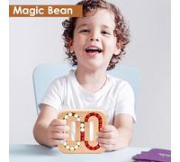 Bean Rotating Cube - 4.53 * 5.12 * 0.79 Inches, spinner, operate way | Interactive Fun Time Cube Spinner, Game Puzzle For Kids,Teens,Adults Rotating Finger Cubes Toy