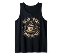 Bean There Survived that Coffee Lover Design Tank Top