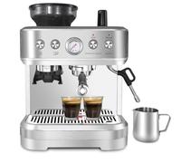 Bean to Cup Coffee Machine, Coffee Maker with Grinder and Milk Frother