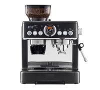 Cooks Professional Bean-To-Cup Espresso Machine | 20-Bar Italian Pump Barista Style Coffee Maker with Integrated Grinder, Steam Wand, 2.6L Water Tank, Portafilter, Tamper & Milk Jug | Black