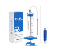 Beanewone Bicycle Tubeless Tire Sealant Injector Syringe, Tubeless Sealant Injector Syringe for Tubeless Tyre Sealant and Stans No Tubes Tyre Sealant (100ml)