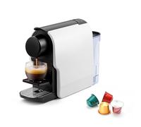 beanglass Mini Espresso Machine Compatible with Nespresso OriginalLine Pods | Compact Capsule Coffee Maker with 22 oz Removable Water Tank, Programmable Espresso & Lungo, and Auto Shut-Off