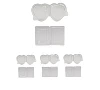 Beanie Baby Heart Tag & Tush Tag Protector (30 Pairs) for Beanie Babies for Beanie Babies, Buddies, boos and Pillow Pals