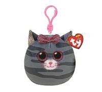 Beanie Boos Kiki - Grey Cat 8.5Cm Keyring Toy High Quality