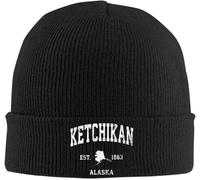 Beanie Hat Alaska Beanie Cap Breathable Knit Cap Soft Knit Hat for Outdoor Running Winter