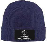 Beanie Hat Crypto Millionaire Loading Cuffed Knit Hat Breathable Beanie Cap Lightweight Knit Cap for Camping Fishing Running