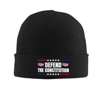 Beanie Hat Defend The Constitution Soft Sleep Cap Breathable Beanie for Men for Cycling Women Mens