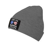 Beanie Hat I Miss The America I Grew Up in Knit Winter Hat for Men Winter Stretchable Winter Hats, for Running, Sports, Headwear, 56-62cm
