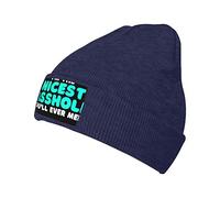 Beanie Hat I'm The Nicest Asshole Youll Ever Meet Winter Hats Cozy Knit Hat Lightweight Knit Cap for Fishing Outdoor Camping