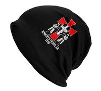 Beanie Hat Knights Templar 1119 Crusader Deus Knit Cap Soft Knit Hat Comfortable Beanie Cap for Walking Running Fishing
