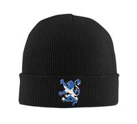 Beanie Hat Lion Rampant Scotland Scottish Winter Hats Soft Beanie Cap Breathable Knit Hat for Fishing Camping Running