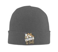 Beanie Hat Realtor Real Estate Agent Broker Realtor Lightweight Skull Cap Comfortable Beanie for Men for Teens Running Guys