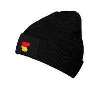 Beanie Knit Hats Flag Map of Germany Baggy Skull Cap Stretchy Slouch Skull Cap Washable Classics Basic Beanies for Men Women Outdoors Fall