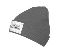 Beanie Knit Hats Fuck Off I'm Camping Classics Basic Beanies Comfortable Slouch Skull Cap Unisex Beanies Hats for Men Thanksgiving Fall