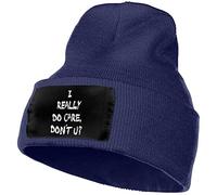 Beanie Knit Hats I Really Do Care, Don't You Beanies Hats Unisex Classics Basic Beanies Warm Watch Caps Beanie for Fall Family Outdoors