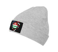 Beanie Knit Hats We Heart America and Republic of Abkhazia Love Forever Baggy Skull Cap Soft Classics Basic Beanies Washable Slouch Skull Cap for Women Christmas Thanksgiving