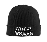 Beanie Knit Hats Wicca Paganism Witchcraft Witchy Baggy Skull Cap Unisex Beanies Hats Winter Slouch Skull Cap for Men Christmas Dad