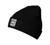 Beanie Knit Hats Witches Be Crazy Beanies Hats Daily Watch Caps Beanie Washable Classics Basic Beanies for Him Thanksgiving Women