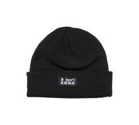 Beanie Mister Tee I Don´t Care Noir TU
